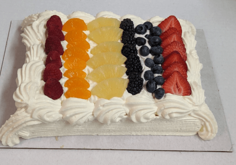 Fruit Topped with Whip Cream — photo 1