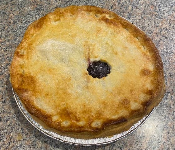 Saskatoon Berry Pie